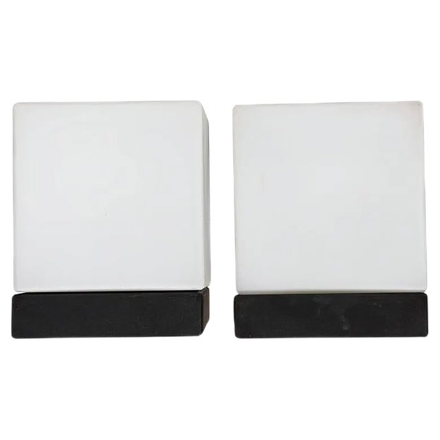 Dutch Opal Wall Lights from Raak, 1960s For Sale