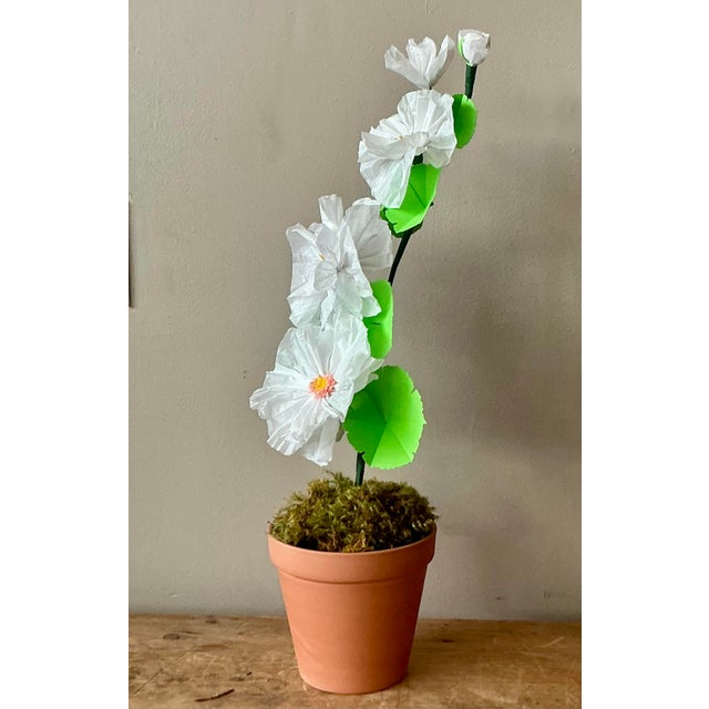 Contemporary Contemporary Hand Rolled Paper Flowers For Sale - Image 3 of 6