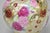 Antique Nippon Moriage Porcelain Twin Handle Ball Vase W/ Hand Painted Roses For Sale - Image 11 of 14