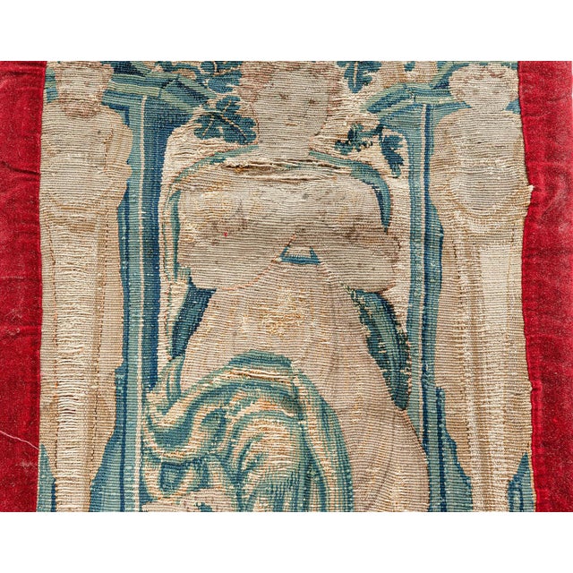 Doris Leslie Blau Antique Tapestry Fragment Runner For Sale - Image 4 of 8