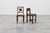 A refined Belgian oak side chair that beautifully captures the transition from late Arts & Crafts craftsmanship to the...