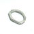 1990s Gucci Estate Abstract Ring Size 10.5 Sterling Silver, Size 6.5 For Sale - Image 4 of 5