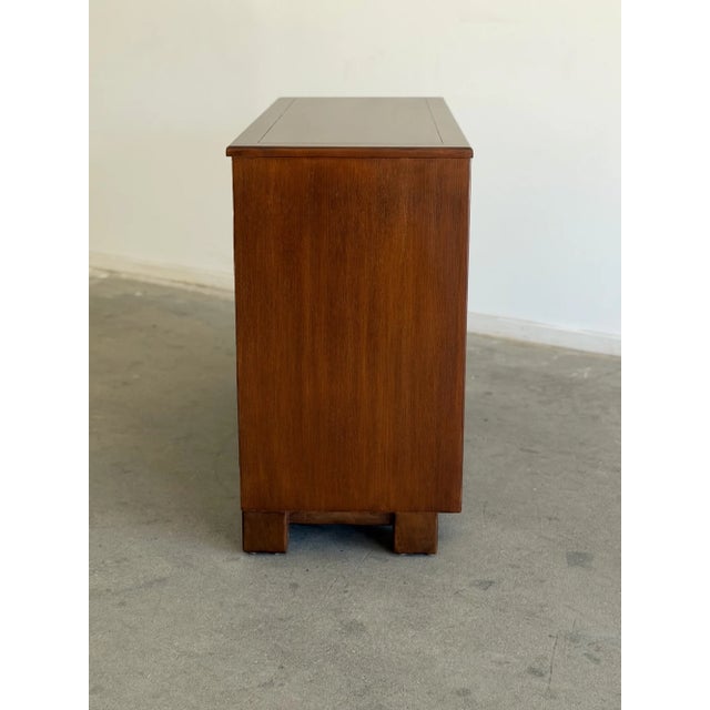 Mid-Century Walnut 6-Drawer Dresser For Sale - Image 4 of 11