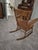 Early 20th Century Antique Windsor-Style Oak Rocking Chair, For Sale - Image 5 of 10