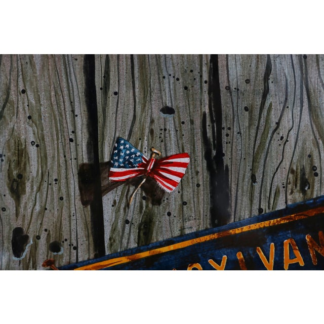 "Pennsylvania" Acrylic Painting For Sale - Image 4 of 10