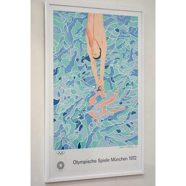 1970s Olympic Games Munich Poster by David Hockney, 1972 For Sale - Image 5 of 9