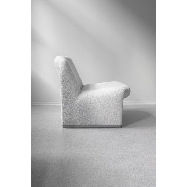 Alky White Chair by Giancarlo Piretti for Castelli, 1970s For Sale - Image 4 of 8