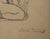 Emile Bernard (1868 - 1941) Kneeling Nude, c. 1900 Original India ink drawing Signed with the artist's stamp lower right...