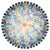 Sapphire Colored Murano Glass Poliedri Chandelier For Sale - Image 15 of 15