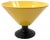 Postmodern Yellow Conic Vase, Italy, 1980s For Sale