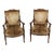 Set of 19th Century French Empire Armchair Fauteuils Chairs For Sale