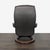 Stressless Ekornes Lounge Chair With Ottoman – Dark Brown Leather & Wood Base For Sale - Image 11 of 13