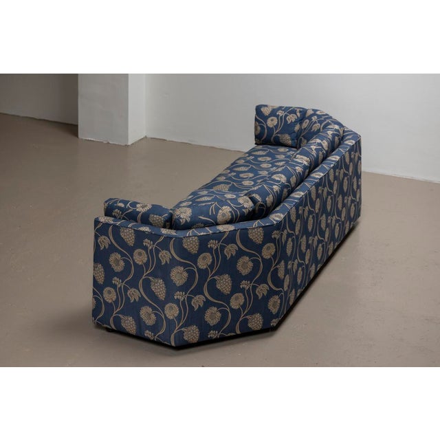 Textile Floral 3-Seater Sofa, 1980s For Sale - Image 7 of 14