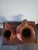 These copper pitchers are vintage hand-hammered original from Mexico. These beautiful pieces are preowned used as...