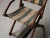 French Folding Campaign Chair in Wood and Striped Canvas, 1900s For Sale - Image 9 of 16