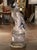 Mid 20th Century Mid Century French Cast Stone Eagle Garden Sculpture on Pedestal For Sale - Image 5 of 10