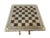 Handmade Arabic chess side table crafted from solid wood and richly inlaid with natural mother of pearl. The table...