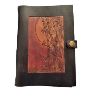 1970s Handmade Leather Journal