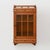 Art Deco Oak Wall Cabinet with Amber Glazed Door, Belgium, 1920s For Sale - Image 13 of 13