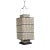Square Heibe Wire Lantern Small For Sale