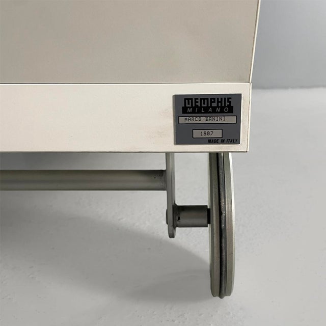 Italian Chaise Longue Juan by Marco Panini for Memphis, 1987 For Sale - Image 11 of 13