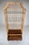 1970s 1970's Vintage Coastal Pagoda Bamboo Etagere Bookcase With Glass Shelves and Drawers For Sale - Image 5 of 15
