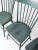 Vintage Painted Pine Dining Chairs Set 4 For Sale - Image 9 of 13