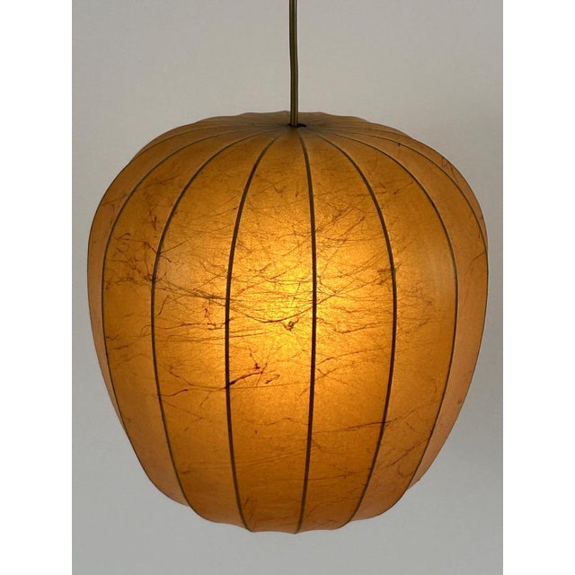 Mid-Century Modern Cocoon Pendant Lamp, Sweden, 1960s For Sale - Image 12 of 18