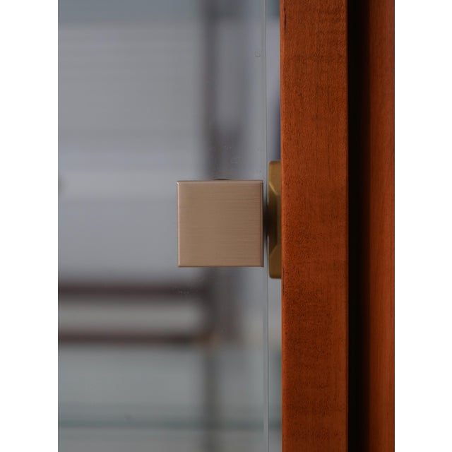 1990s Hickory White Genesis Collection Biedermeier Curio Cabinet For Sale - Image 13 of 17