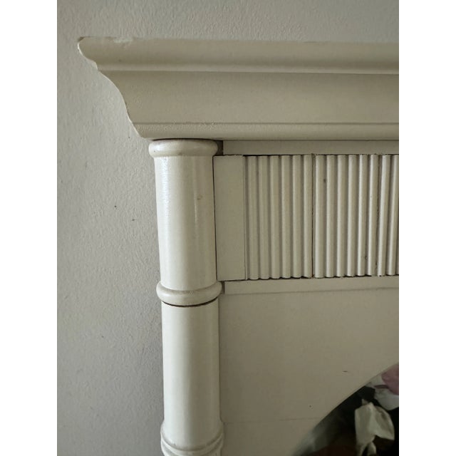 Vintage 1970's Dixie Lenoir Large Faux Bamboo Wall Mirror For Sale In West Palm - Image 6 of 8