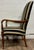 Wood Vintage Sam Moore Furniture Sheraton Style High Back Accent or Lolling Armchair For Sale - Image 7 of 10