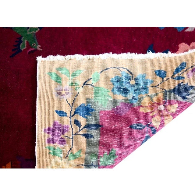 Early 20th Century Chinese Art Deco Rug For Sale - Image 4 of 12
