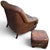 Traditional Some Chairs Fill a Space. A Vintage Classic Leather Chair & Ottoman Command It. For Sale - Image 3 of 12