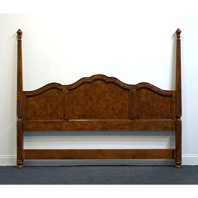 French Provincial Drexel Heritage Cabernet Classics Collection French Provincial King Size Headboard 310-584 For Sale - Image 3 of 7