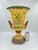 Vintage yellow Chinese export porcelain vase featuring a Hua Rong Tang Zhi mark on the bottom. This sizeable 17” high x...