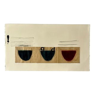 Same, Not Same, Collage on Paper For Sale