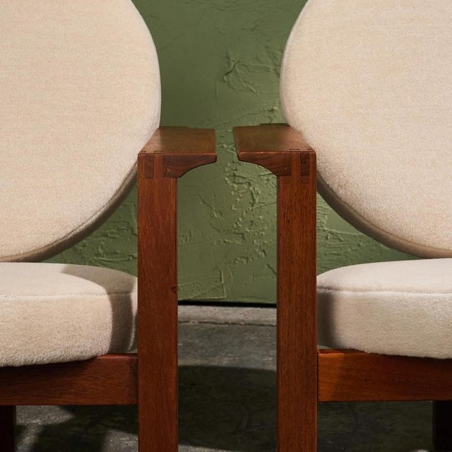 Three-Legged Easy Chairs in Teak by Bent Møller Jepsen for Sitamo, Denmark, 1961, Set of 2 For Sale - Image 12 of 15