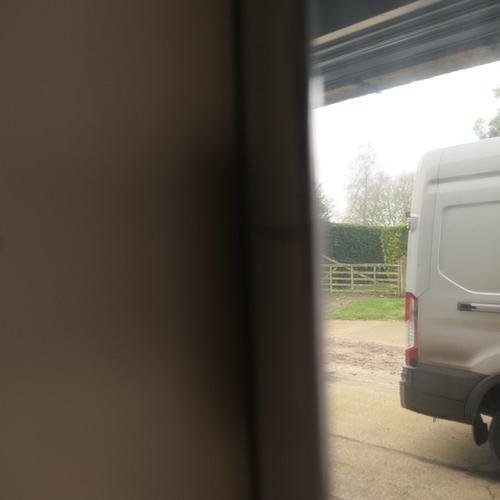 Shield Mirror in Steel For Sale - Image 15 of 18