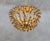 Mid-Century Modern Spanish Gilt Iron Foliage Flush Mount, 1950s For Sale - Image 4 of 7