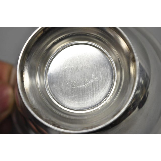 Vintage Reed & Barton Paul Revere Design Silver Plated Small Nut Dish Bowl For Sale - Image 9 of 11