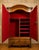 Louis XV Wedding Armoire in Marquetry and Burl Wood For Sale - Image 3 of 6