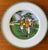 Green Set of 5 Vintage Philippe Deshoulieres Limoges Porcelain Appetizer Plates With Golf Scenes For Sale - Image 8 of 14