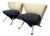 Contemporary “Jada” Sculptural Lounge Chairs - Pair For Sale