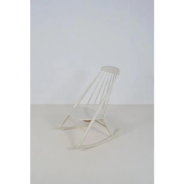 Scandinavian Rocking Chair, 1950s For Sale - Image 12 of 12
