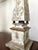 Cream Pair of Vintage Florentine Table Lamps For Sale - Image 8 of 10