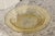 This is a very good set of 5 antique Art-Deco ~ Depression era amber colored glass 6.5" diameter bowls made by the Federal...