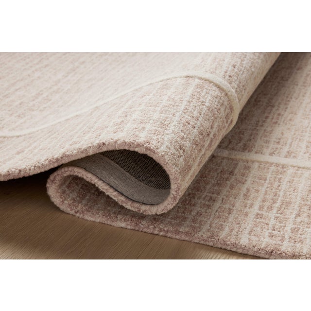 Loloi Rugs Chris Loves Julia x Loloi Briggs Blush / Ivory 5'-0" x 7'-6" Area Rug For Sale - Image 4 of 6