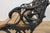 Black Victorian Cast Iron Garden Set, 1890s, Set of 3 For Sale - Image 8 of 18