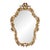 Ornate French Baroque Wall Mirror – Hand-Carved Gilded Frame With Vintage European Elegance For Sale