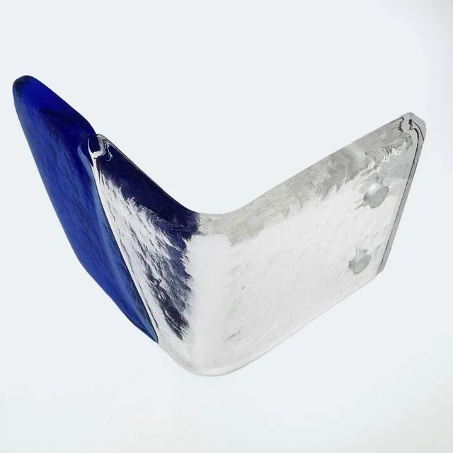 Mid-Century Italian Modern Style Murano Glass and Brass Sconces, 1980, Set of 2 For Sale - Image 11 of 13